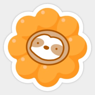 Cute Mochi Donut Sloth Sticker